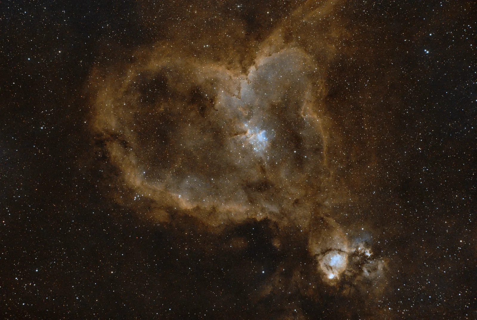 Hero - Heart Nebula - Standard HOO
